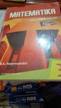 Image of Matematika kurikulum KTSP kelas X1