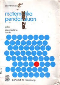 Image of Matematika Pendahuluan